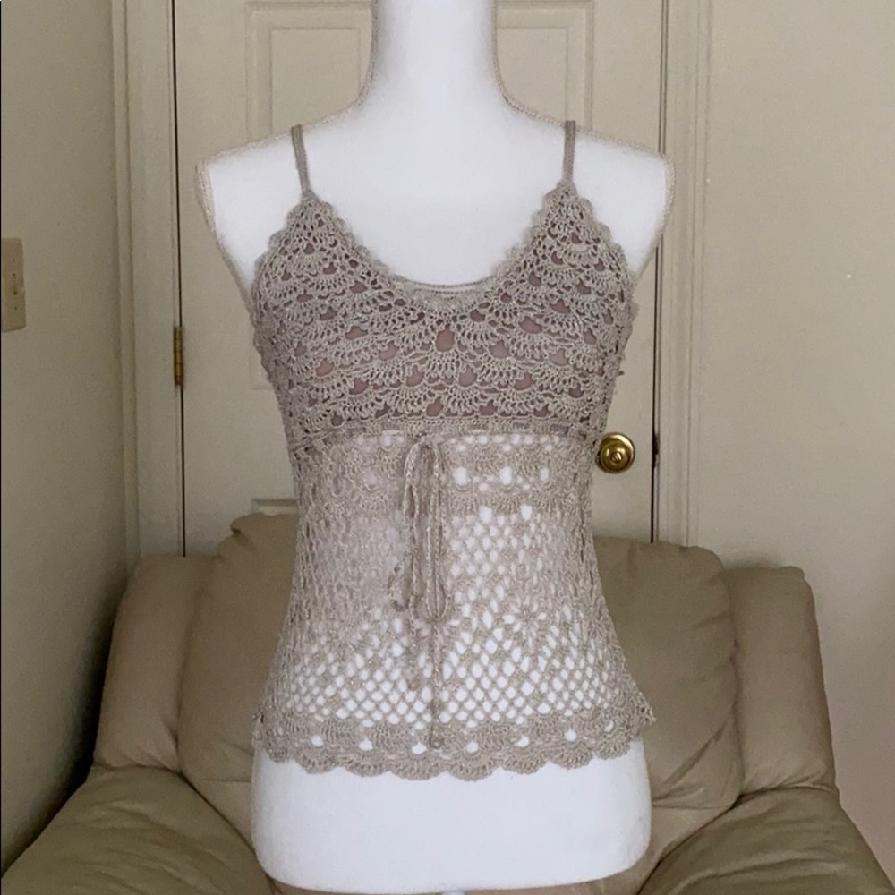 Handmade designer crochet top